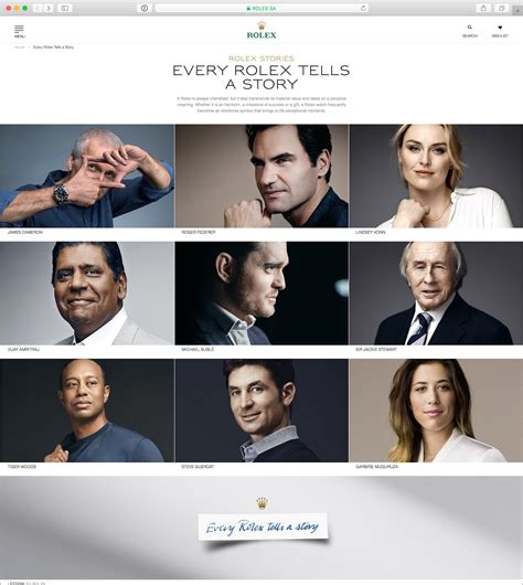 every rolex tells a story campaign|rolex branding strategy.